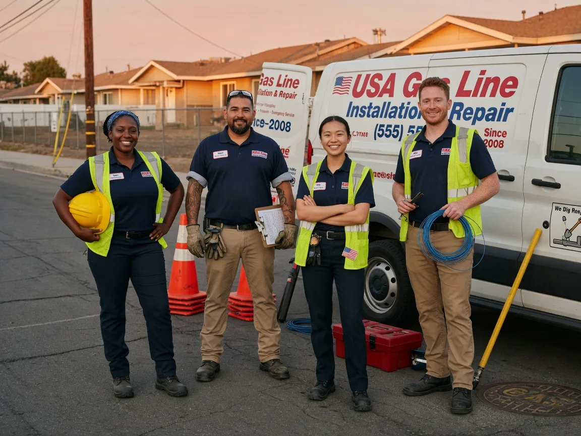 Gas Line Installation company in Dunmor, KY